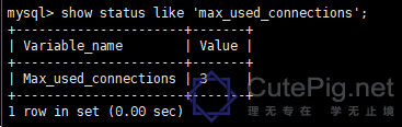 MySQL性能优化之max_connections配置插图2