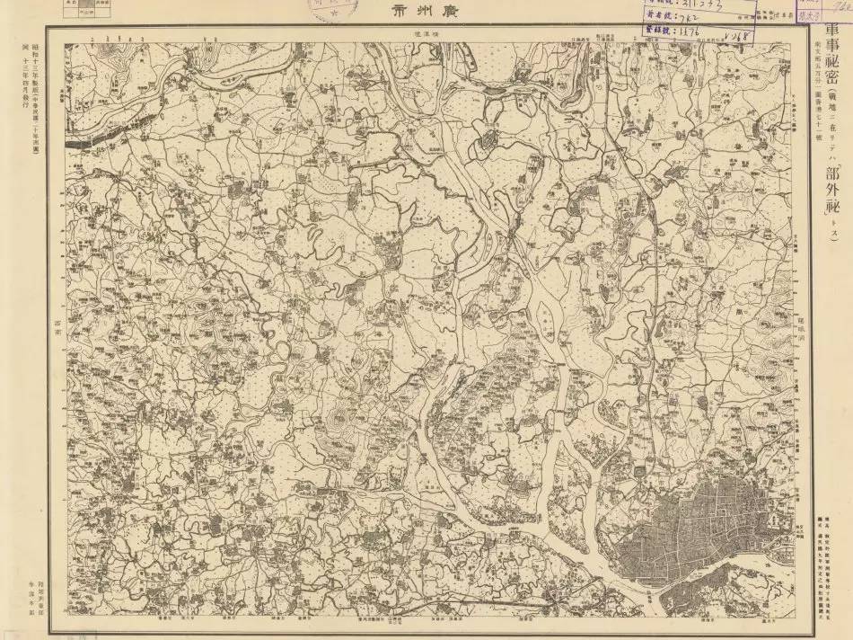 始于1657年！广州历代老地图插图9