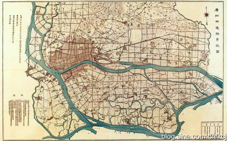 始于1657年！广州历代老地图插图12